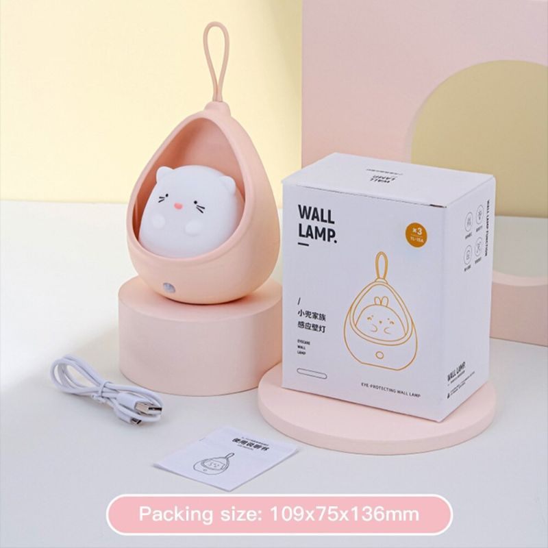 Rabbit Kitten Led Light Sensor Night