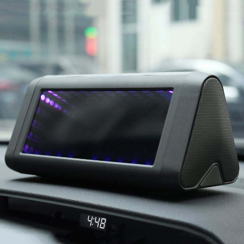 3d Led Ogledalo Bluetooth Svjetlo Zvučnika Vanjski Prijenosni Stereo Zvučnik S Ugrađenom Baterijom Nfc Senzor S Akrilnom Lećom