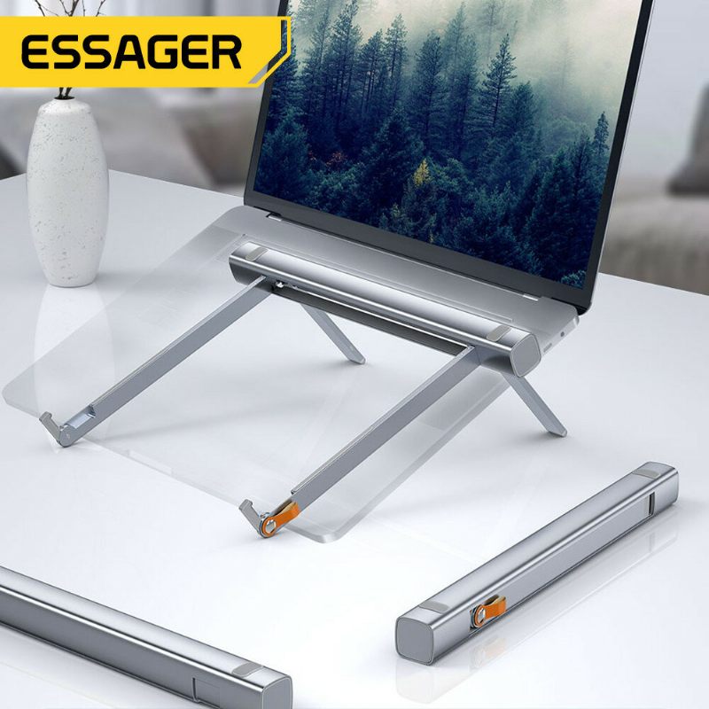 Essager Aluminijski Sklopivi Nosač Za Prijenosno Računalo Držač Stolnog Stalka Za Macbook Air Pro Tablet Notebook Laptop