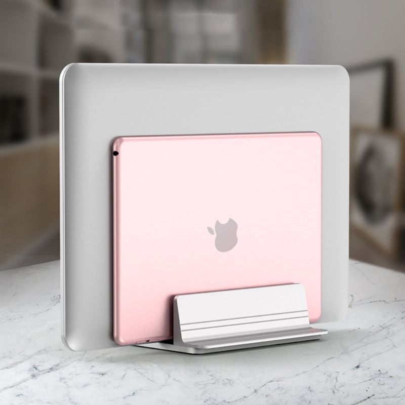 Podesivi Okomiti Držač Stalka Za Prijenosno Računalo Stolno Aluminijsko Postolje Za Macbook S Podesivom Veličinom Priključne Stanice Za Tablet Pro Air