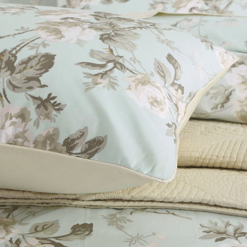 100% Pamuk Chinoiserie Peony Blossom Komplet Posteljine Od 3 Kom. Luksuzni Set Navlaka Za Poplun S Cvjetnim Motivima