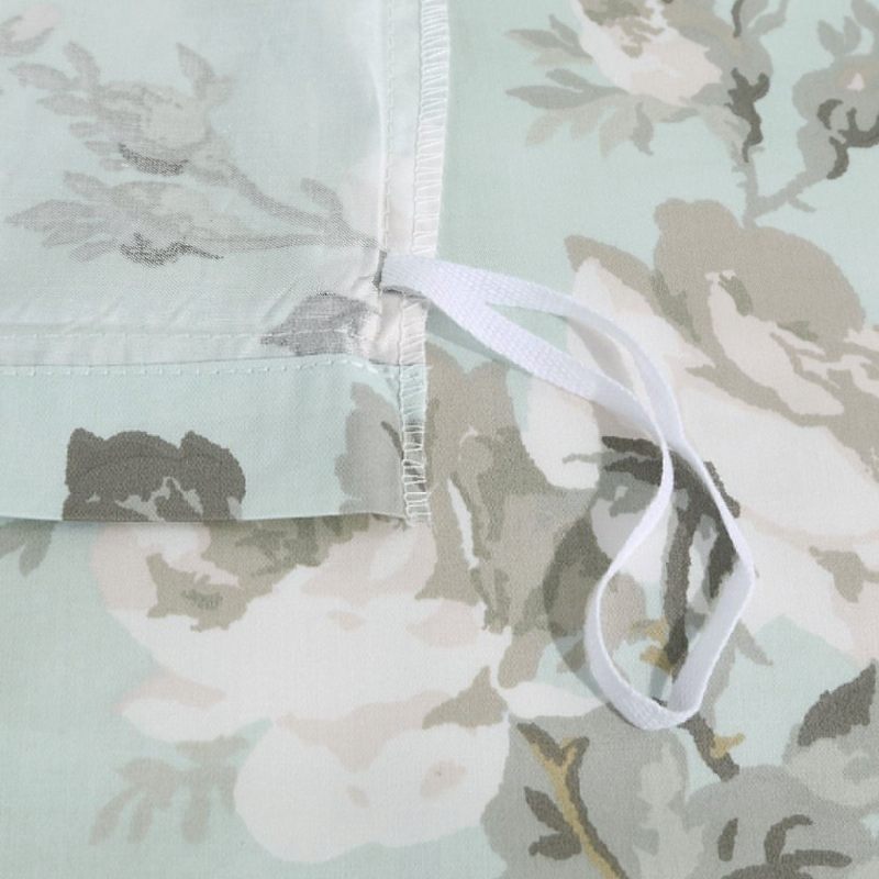 100% Pamuk Chinoiserie Peony Blossom Komplet Posteljine Od 3 Kom. Luksuzni Set Navlaka Za Poplun S Cvjetnim Motivima