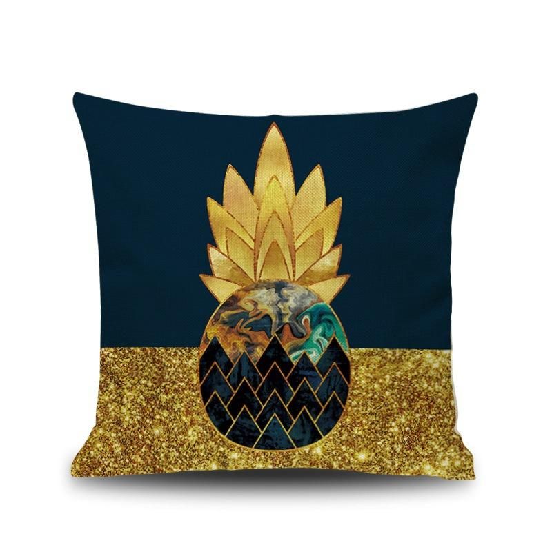 Ins Nordic Pineapple Cactus Geometric Style Lanena Jastučnica Kućna Sofa Art Decor Sjedalo