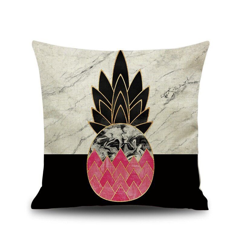 Ins Nordic Pineapple Cactus Geometric Style Lanena Jastučnica Kućna Sofa Art Decor Sjedalo