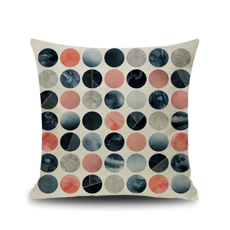 Ins Nordic Pineapple Cactus Geometric Style Lanena Jastučnica Kućna Sofa Art Decor Sjedalo