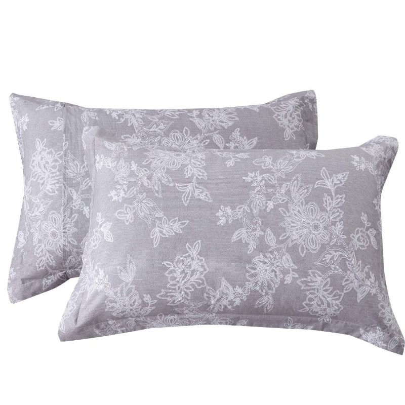 Jastučnica Vintage Floral Shams 100% Pamučne Jastučnice 2 Kom Standardne Veličine