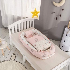 Okretni Prijenosni Krevetić Za Novorođenče Dječji Za Zajedničko Spavanje Kolijevka Za Bebe Ležaljka Za Za 0-24 Mjeseca