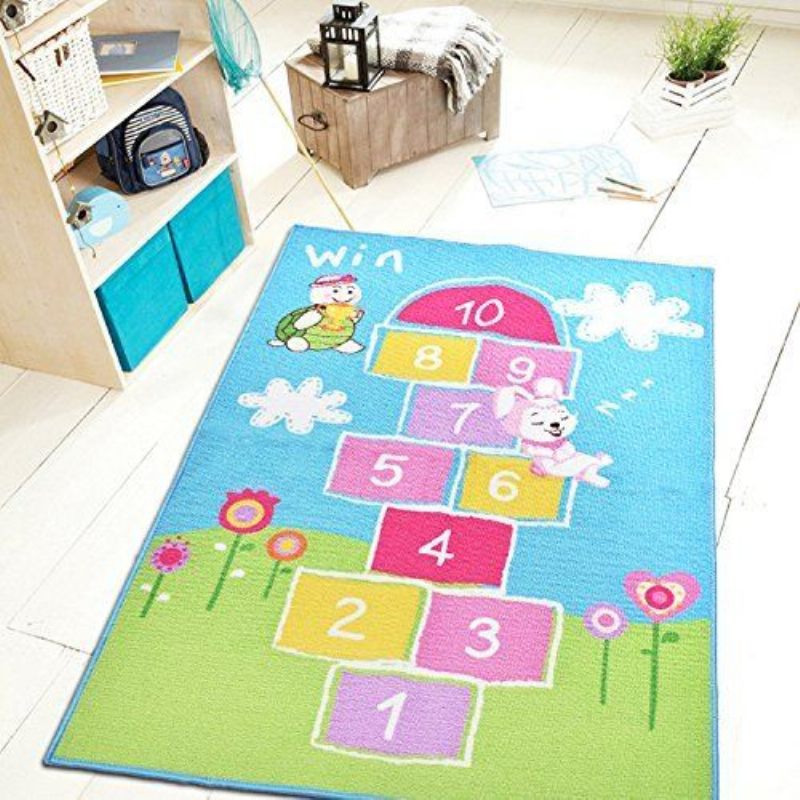 Girls Hopscotch Tepih Za Spavaću Sobu 39''55''