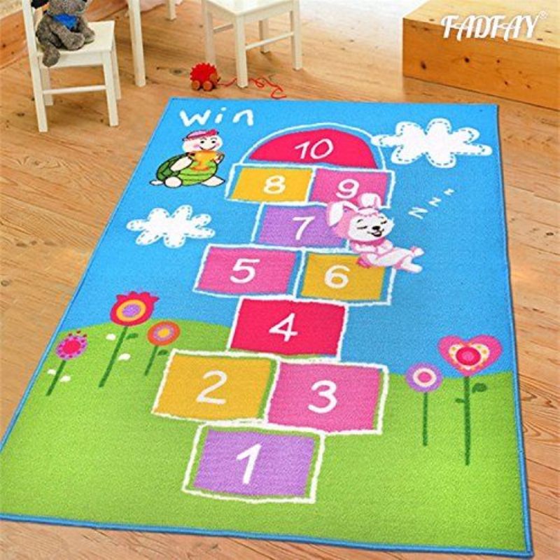 Girls Hopscotch Tepih Za Spavaću Sobu 39''55''