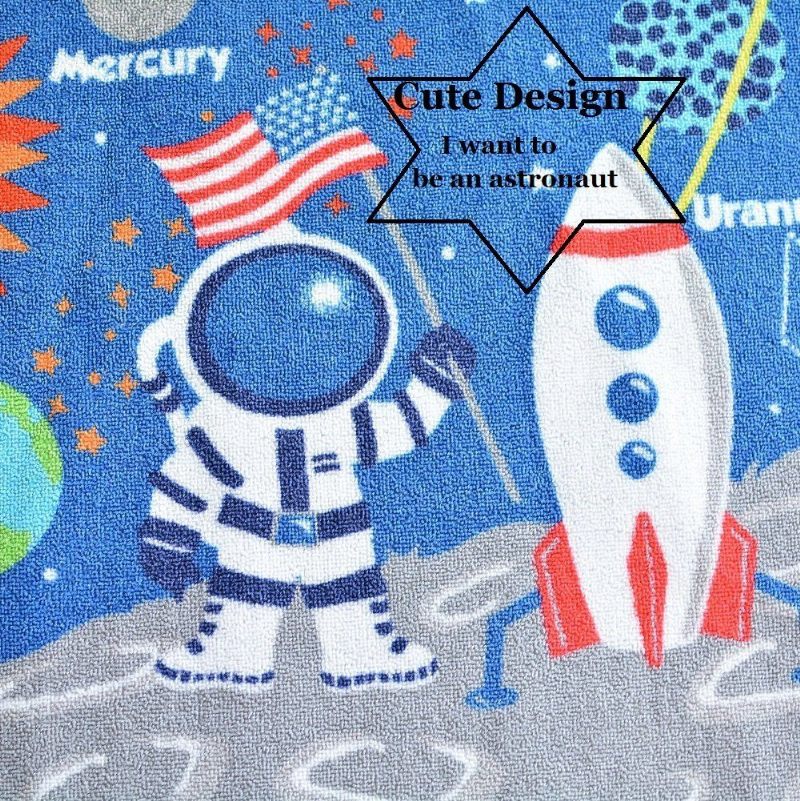 Outer Space Kids Rug Slatki Tepih Za Dječju Sobu 39''52''