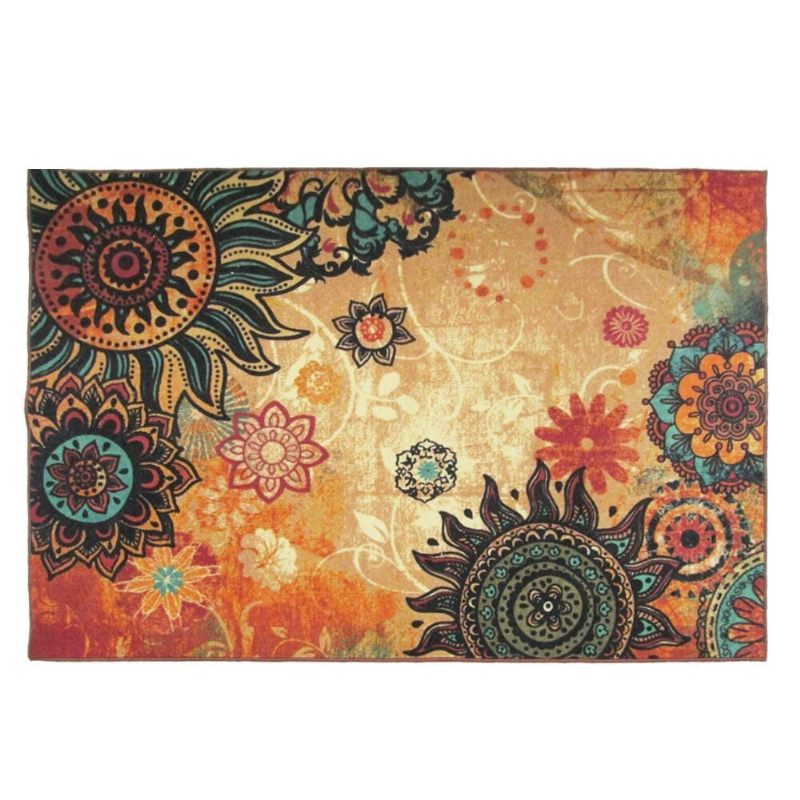 Suvremeni Boho Retro Stil Podni Tepisi Za Dnevnu Sobu Neklizajući Unutarnji/vanjski Starinski Prostirači 39"x59"