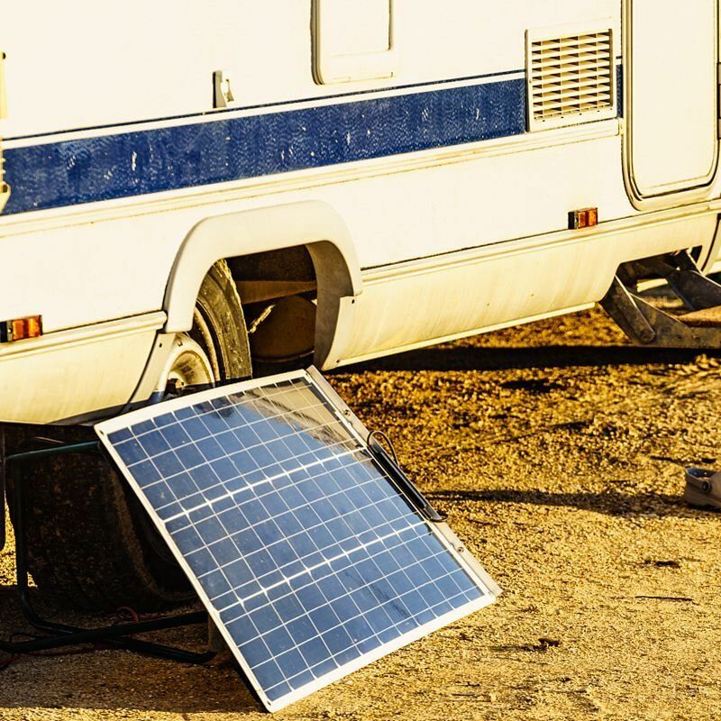 100w 18v Tpt Solarni Panel Visoke Učinkovitosti Punjač Diy Konektor Baterija Kampiranje Na Otvorenom Putovanja