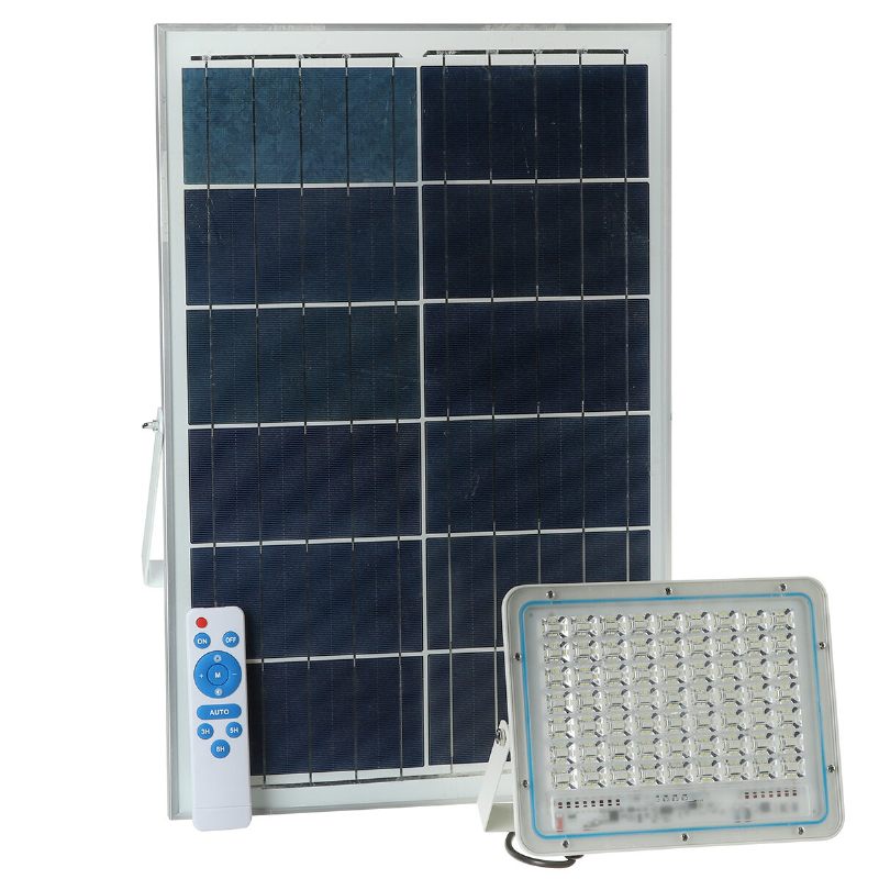 120w 6500-7000k 126 Led Lampa Za Kampiranje Vodootporna Zidna Solarna Ploča Reflektor Vanjski Vrt