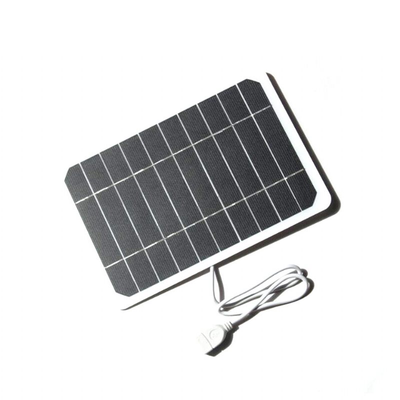 205*140mm 5v 5w Solarni Panel Velike Snage Za Mobilni Telefon Usb Solarna Baterija Punjač Za Kampiranje