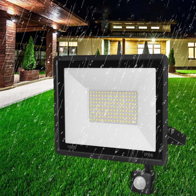 20w/30w/50w/100w Led Reflektor Pir Senzor Pokreta Led Vodootporan Ip66 Zidna Vanjska Rasvjeta