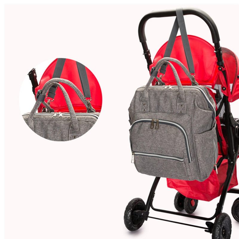 25l Outdoor Travel Mummy Baby Pelene Naprtnjača Višenamjenska Torba Za Presvlačenje + Za Bocu Vode