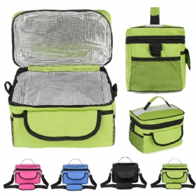 28x17x18cm Oxford Lunch Tote Cooler Ruksak Izolirana Torba Za Piknik Za Kampiranje