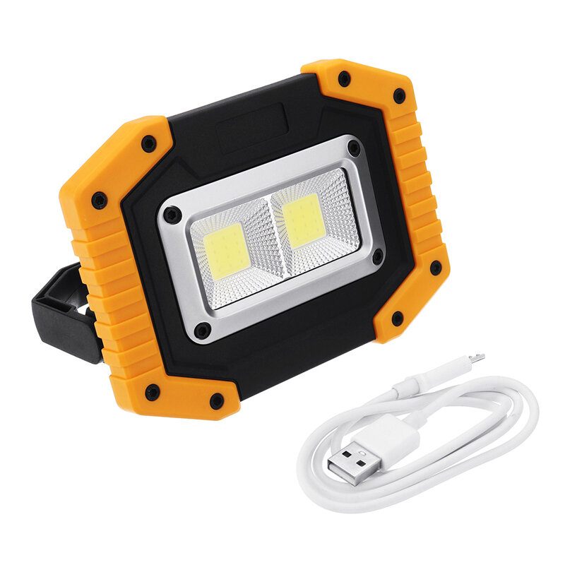 30w Usb Led Cob Svjetlo Vanjsko S 3 Načina Rada Radno Kampiranje Lanterna Za Nuždu Svjetiljka Reflektor Za