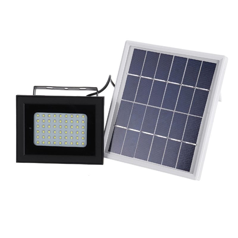 400lm 54 Led Solarni Panel Reflektor Projektna Svjetiljka Ip65 Vodootporna Za Vanjsko Kampiranje S Daljinskim Upravljačem