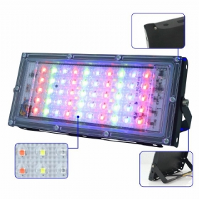 50w Rgb Led Reflektor Ac 220v 230v 240v Vanjski Ip65 Vodootporna Led Ulična Svjetiljka Pejzažna Rasvjeta