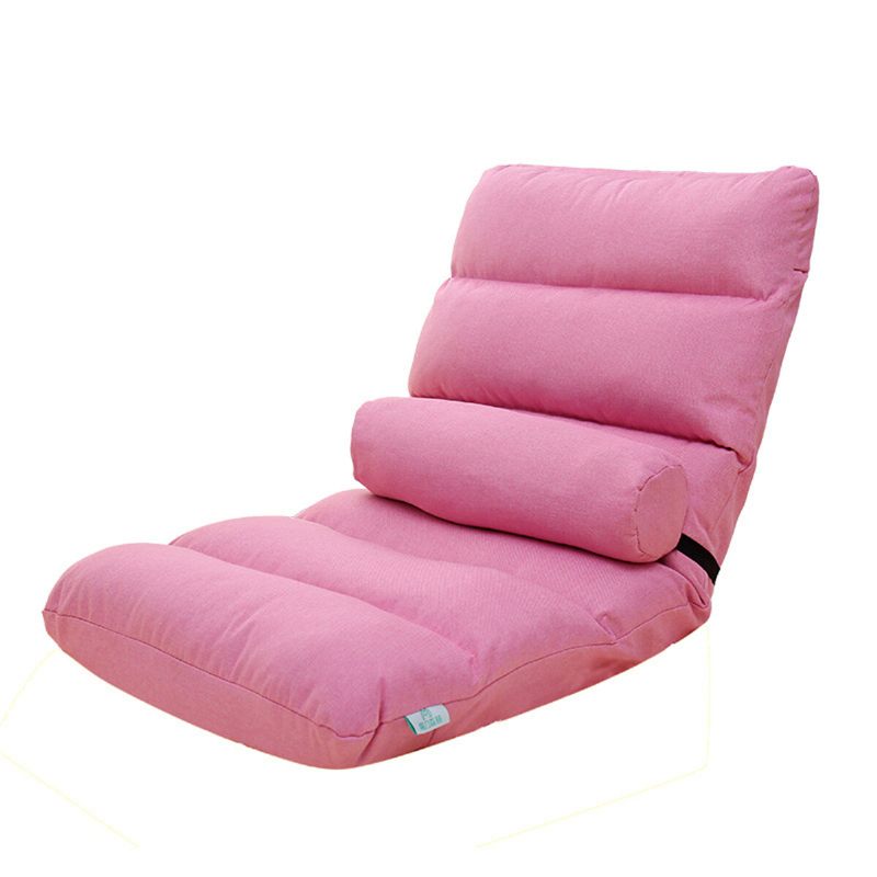 52x110cm Višebojna Sklopiva Lazy Sofa Podesiva Podna Stolica Ležaljka Sjedala S Jastukom