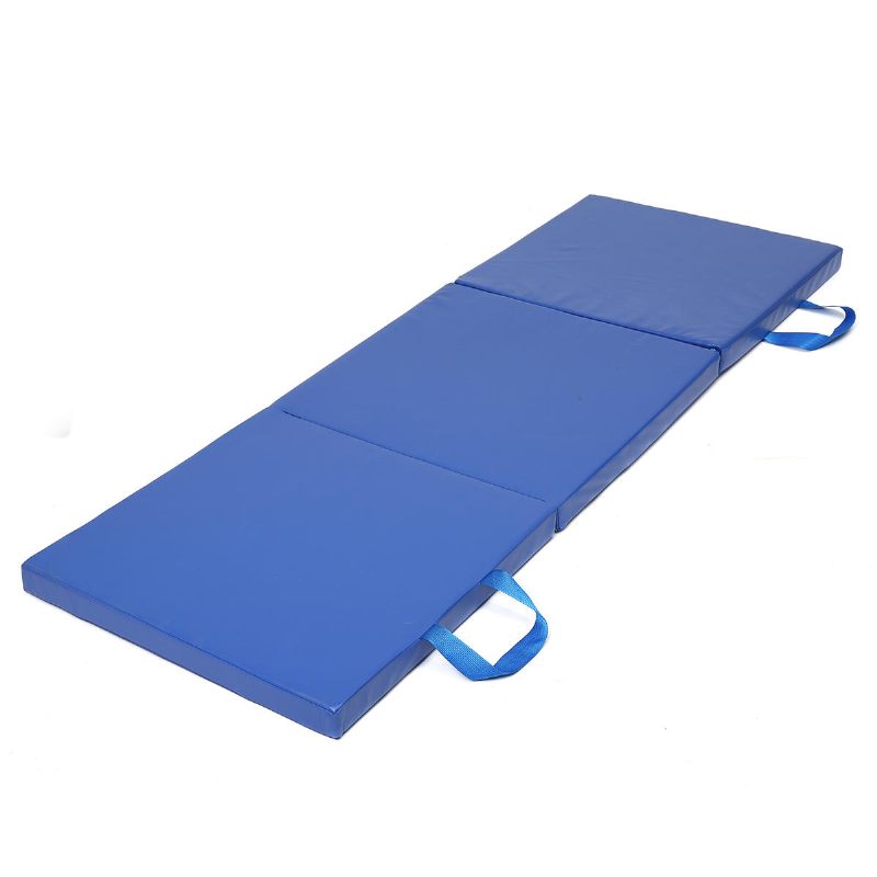 70 × 23 × 2 Inča 3 Preklopa Gimnastička Prostirka Yoga Vježbanje U Teretani Prijenosna Airtrack Ploča Jastuk Za Penjanje I Pilates