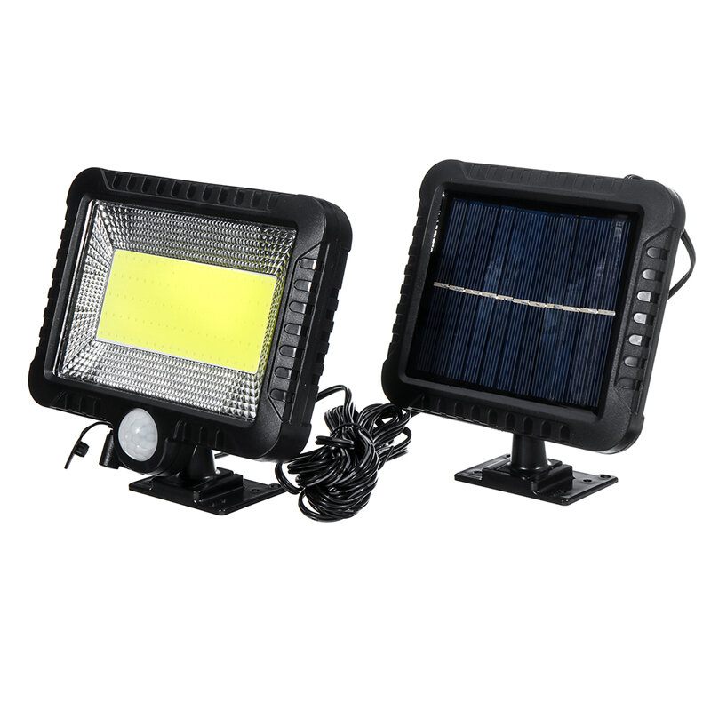 Cob 100led Svjetiljka 30w 600lumen Ip65 Solarna Vanjsko Svjetlo U Parku I Vrtu Za Kampiranje Radno