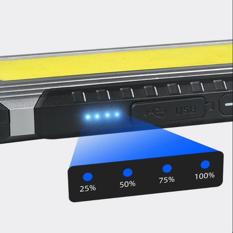 Cob Led Radna Svjetiljka Punjiva Usb Za Kampiranje Led Za S Magnetom