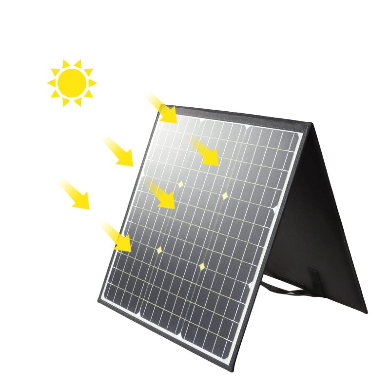 Eu/us Direct Flashfish 100w 18v Prijenosni Solarni Panel 5v Usb Sklopive Solarne Ćelije Vanjski Izvor Napajanja Kampiranje Vrt Za Elektranu