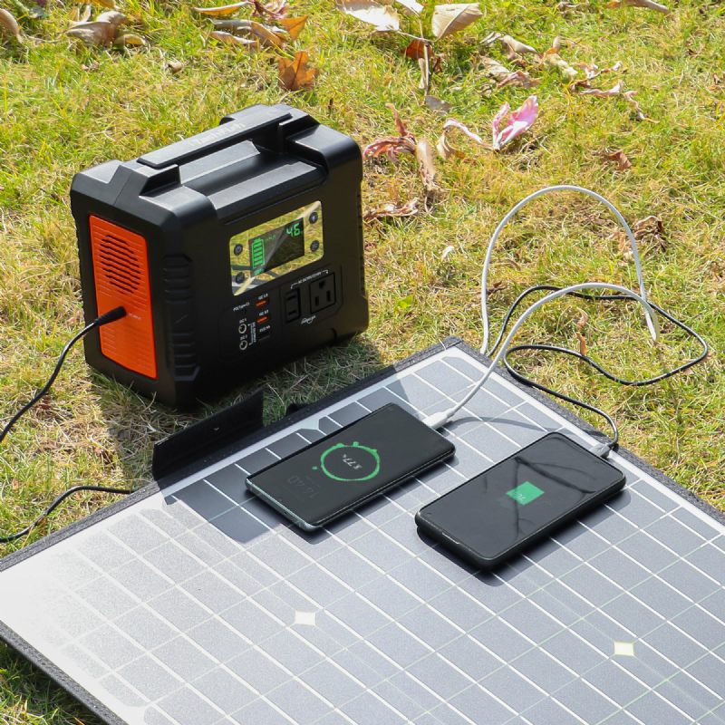 Eu/us Direct Flashfish 100w 18v Prijenosni Solarni Panel 5v Usb Sklopive Solarne Ćelije Vanjski Izvor Napajanja Kampiranje Vrt Za Elektranu