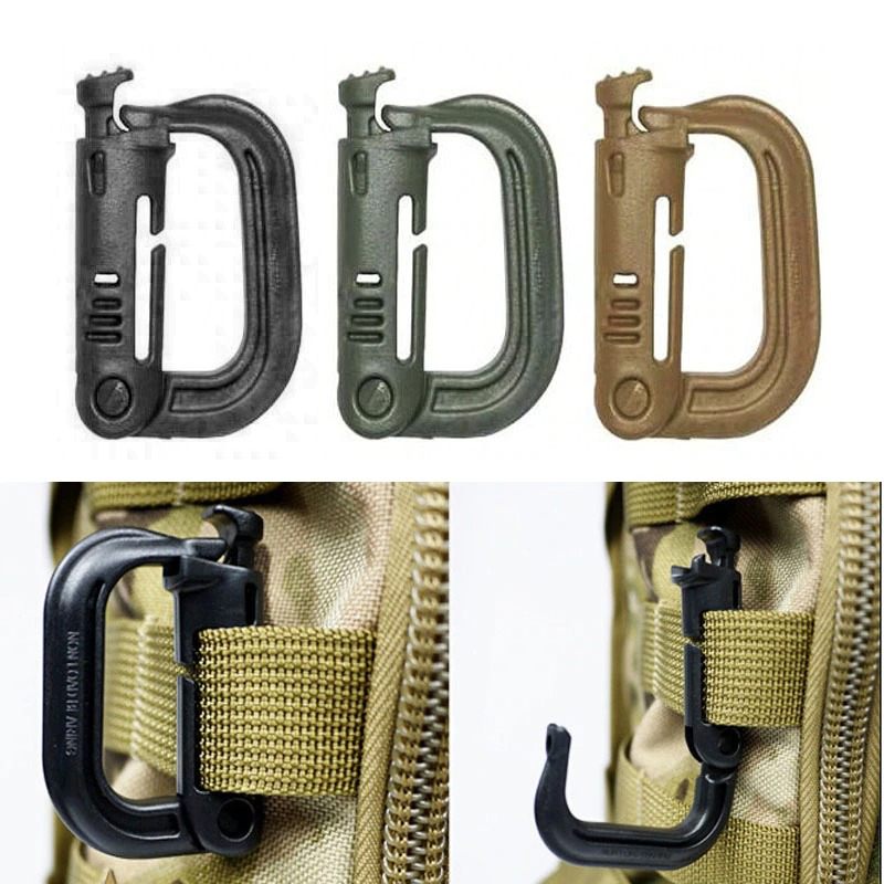 Grimlock Carabiners Tactical D-ring For Molle Gear Snažan I Lagan