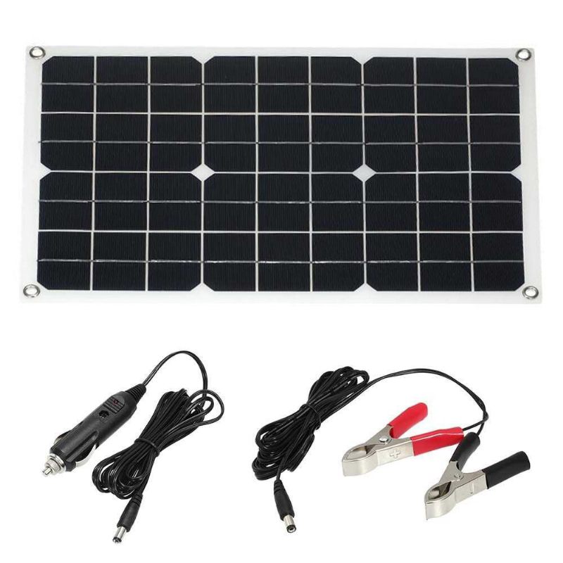 Komplet Solarnog Invertera Od 8000 W Sustav Solarne Energije Sa Solarnim Panelom Od 18 W Regulatorom Od 30 A Za Kampiranje