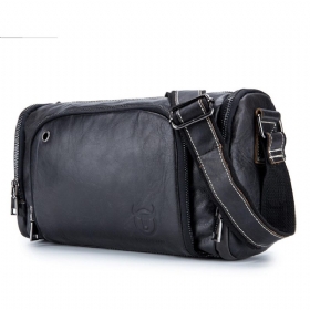 Muška Vintage Torba Na Rame Od Prave Kože Pack Crossbody Torbica Za Teretanu Sportska Putovanja