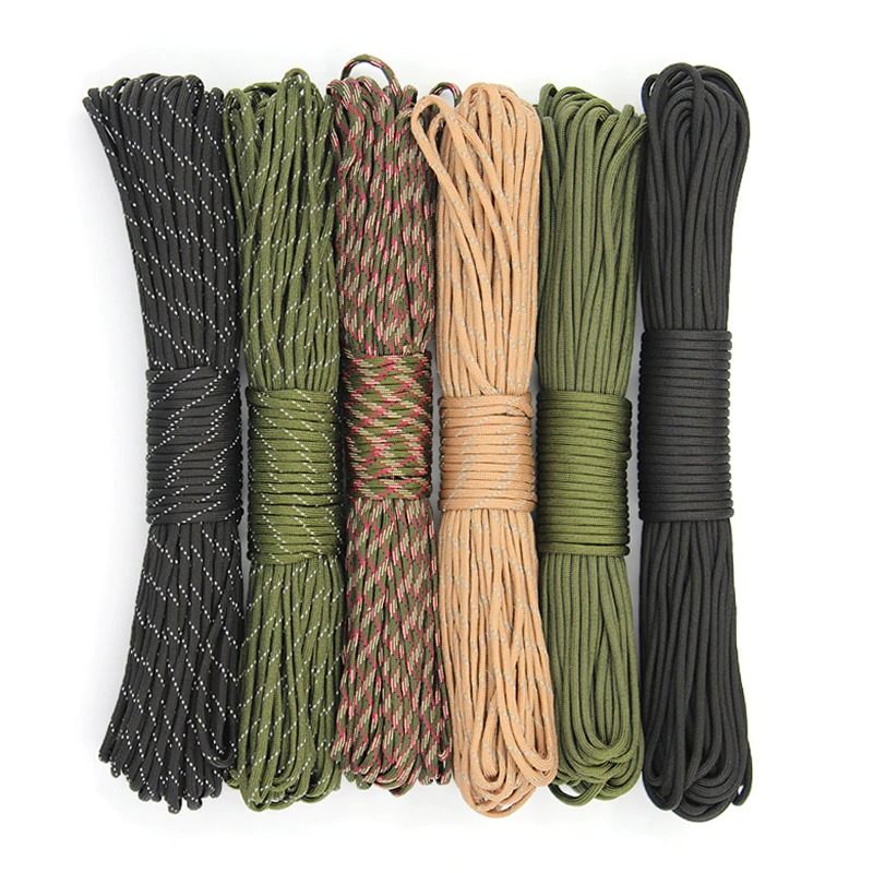 Paracord For Survival Parachute Cord Uzica Za Kampiranje