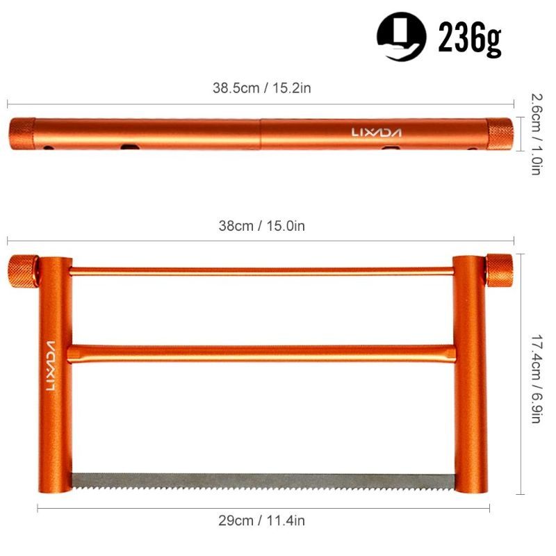 Sklopiva Pila Za Drvo Višenamjenska Ručna Od Aluminijske Legure