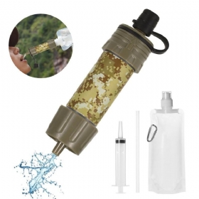 Sustav Filtera Za Vodu Pročistač Slamki Za Alat Za Preživljavanje U Hitnim Slučajevima
