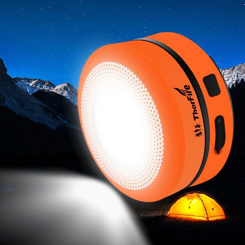 Thorfire Cl01 Led Svjetla Za Kampiranje Ručna Ručica Usb Punjive Lanterne Sklopiva Mini Lampa Za Šator Noćna Svjetiljka Za Nuždu Za Na Otvorenom