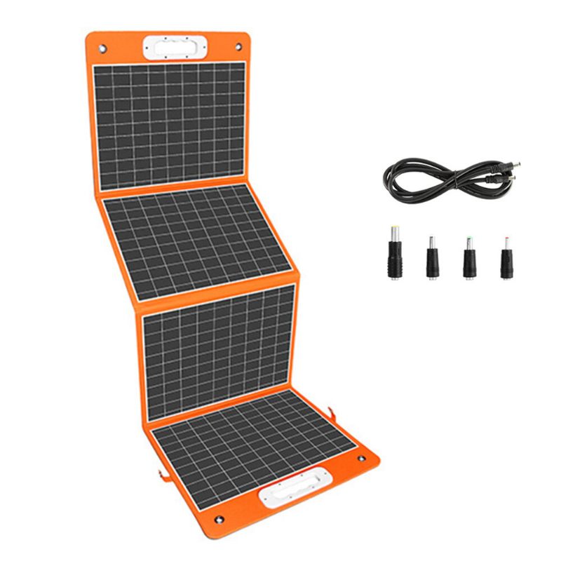 Us Direct 18v 100w Sklopivi Solarni Panel Za Hitne Slučajeve Punjač S Pd Type-c Qc3.0 Za Telefone Tablete Kampiranje Kamper Rv Prekid Napajanja