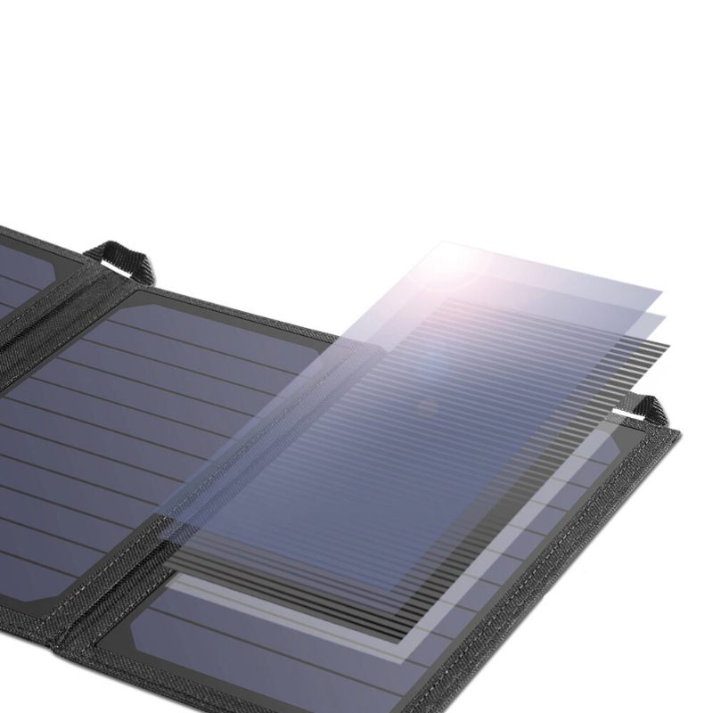 Us Direct Choetech 19w Solarni Panel S Dvostrukim Usb Priključkom Vodootporni Lagani Punjač Za Telefon Kampiranje Na Otvorenom Putovanje