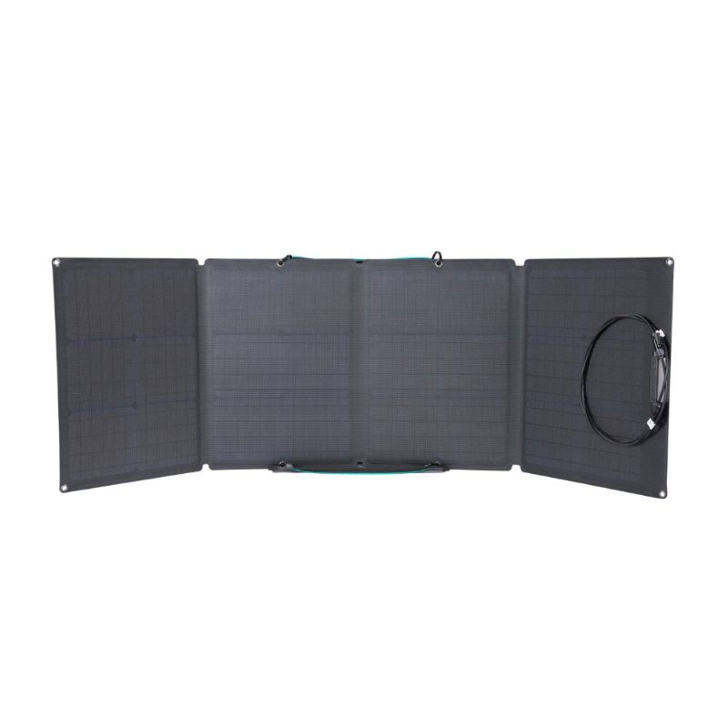 Us Direct Ecoflow 110w 21.6v Solarni Panel Prijenosni Sustav Napajanja Punjenje Baterije Generacija Solarne Energije Za Kampiranje Home Mobile Use