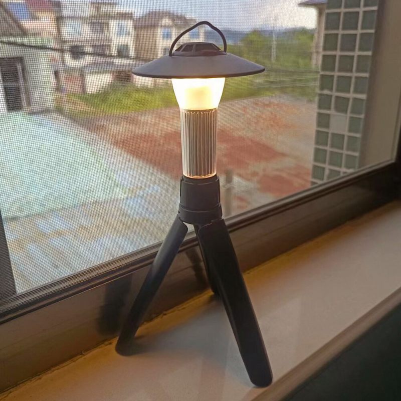 Vanjsko Magnetsko Svjetlo Za Kampiranje Punjiva Svjetiljka Za Šator Prijenosno Za Hitne Slučajeve Viseće Za Led Svjetiljke Potrepštine Za Kamp