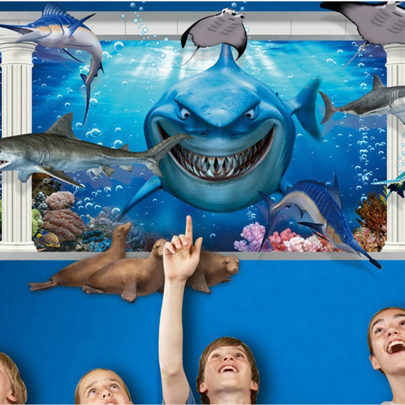 Miico 3d Kreativne Pvc Zidne Naljepnice Home Decor Mural Art Uklonjiva Podmornica Dekor Naljepnica