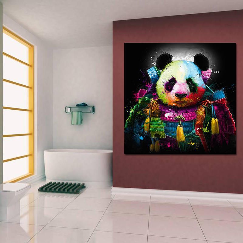 Miico Ručno Oslikane Uljane Slike Životinja Pande Zidna Umjetnost Za Uređenje Doma