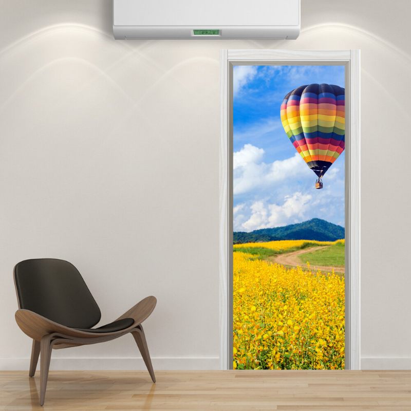 Pag Doraemon's Random Door 3d Zidne Naljepnice Multi-patter Creative Waterproof Wall Decos Home Art