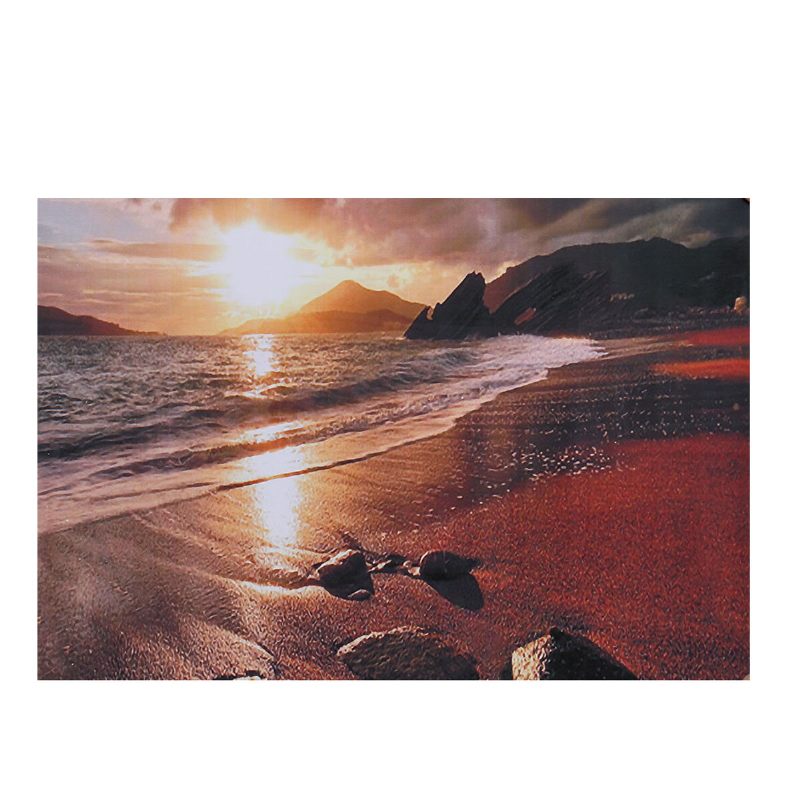 Sunset Beach Landscape Canvas Wall Art Print Decor Platno Bez Okvira Za Uređenje Doma