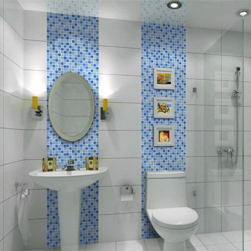 Vodootporne Kristalne 3d Mozaik Pločice Zidna Naljepnica Za Uređenje Kupaonice