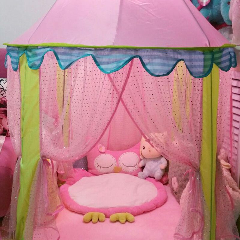 Djeca Kids Teepee Šator Za Igranje Princess Castle Girls Playhouse Indoor