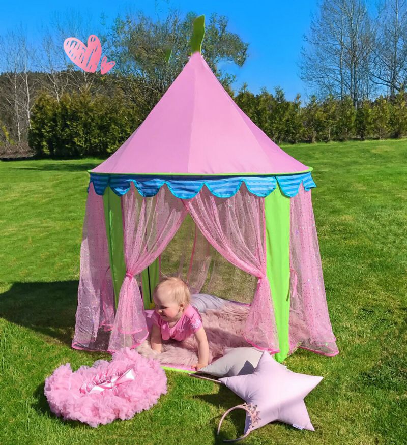 Djeca Kids Teepee Šator Za Igranje Princess Castle Girls Playhouse Indoor