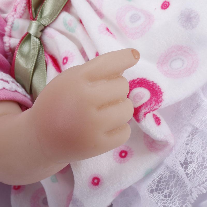 Npk 16 Inča 42 cm Reborn Baby S Dva Kikica Meka Silikonska Lutka Ručno Izrađene Realistične Lutke Za Djevojčice
