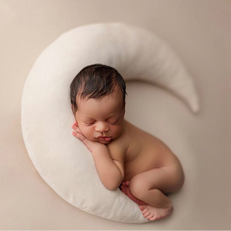 Rekviziti Za Fotografiranje Novorođenčadi Jastuci U Obliku Mjeseca Sa Zvijezdama Puni Mjesec Dodaci Za Beba Za Poziranje Kreativni